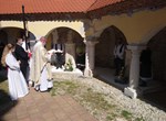Blagoslov obnovljenih nadgrobnih spomenika vlč. Ivana Mihanovića i vlč. Matije Stepčića